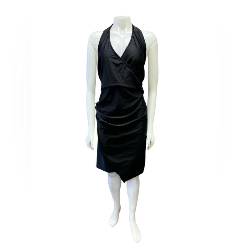 City Studio NWT Dress Backless Black Plus Size Midi Size 2X